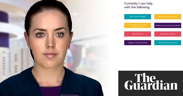 Cora, a digitális ember a NatWest Bank új alkalmazottja