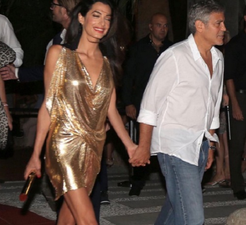 Amal &eacute;s George Clooney elősz&ouml;r nyaral az ikrekkel
