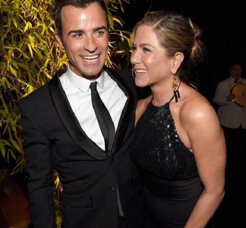 Jennifer Aniston &eacute;s a f&eacute;rje, Justin Theroux 