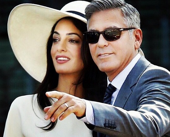 Amal &eacute;s George Clooney az esk&uuml;vő ut&aacute;n - ma m&aacute;r sz&uuml;lők