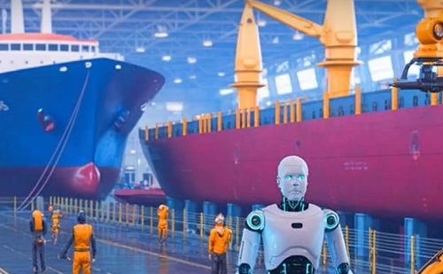 Hosszútávú versenyképesség: humanoid robotok építhetik a hajókat